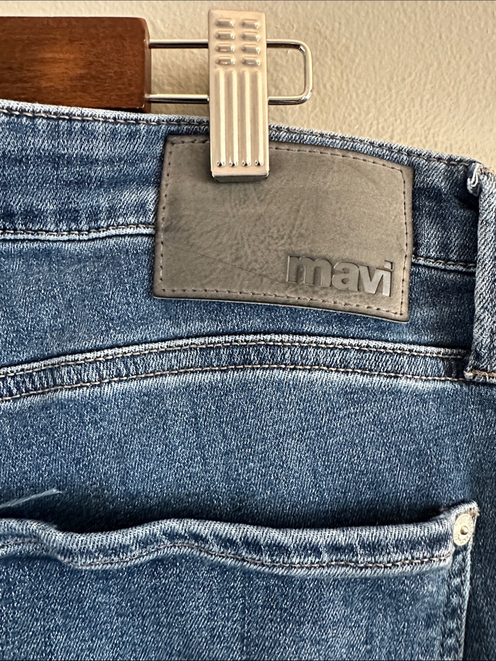 Mavi Zach Men’s 36x34 Straight Leg Medium Wash Blue Jeans Denim - Picture 10 of 10